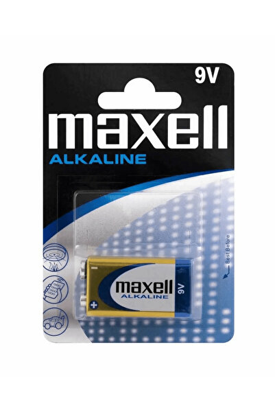 Maxell Alkaline battery 9V 1 pc/blister