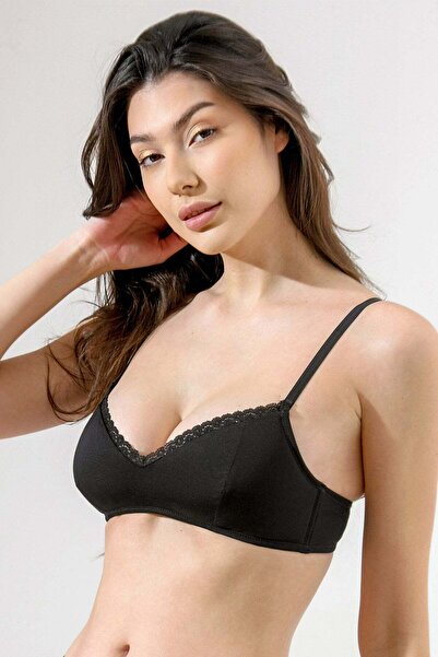 Piera Black padded bra ELLA R1694