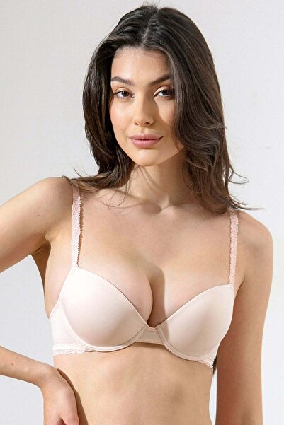 Piera ELLA pink push up bra with graduated cups R1691