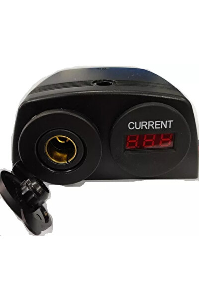 OEM Ampermetru soclu bricheta auto x1 7-33VDC neagra SCI A13-144DA251BHD-BB3