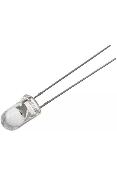 OPTOSUPPLY LED 5mm violet (lavender) 2.8-3.6V 5.4lm 15° Parte frontala convex...