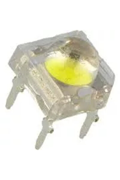 OPTOSUPPLY LED Super Flux 7.62x7.62mm alb rece 28-30lm 120 grade 11.6-13.6V 2...