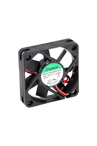 sunon Ventilator axial DC 12VDC 45x45x10mm 15.6m3/h 27dBA 26AWG EB45101S2-000...