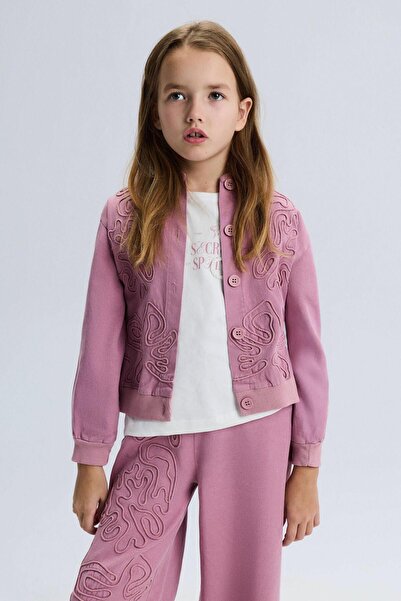 NK Girl's Nile Jacket 8-14 Years Dusty Rose
