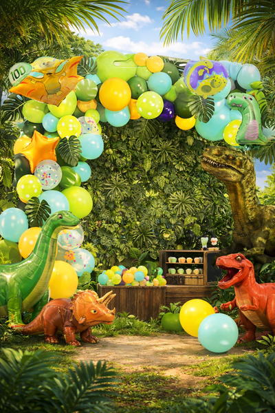 ENG PARTİ DÜNYASI 100 Piece Birthday Balloon Concept - Happy Birthday Set Eng...