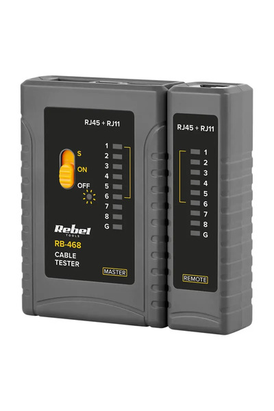 Rebel Tester cabluri RJ11 RJ12 RJ45 RB-468