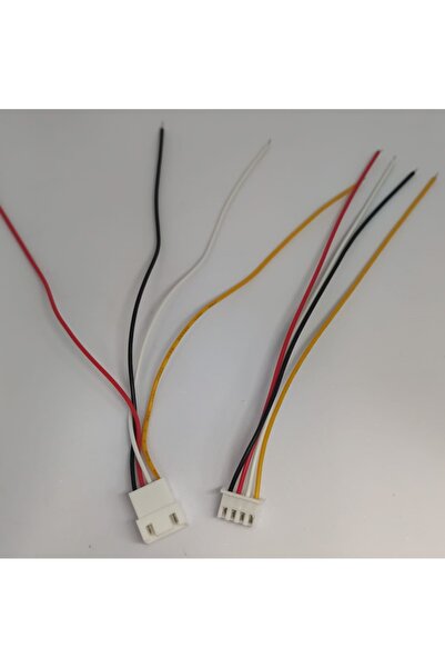OEM Cable with 4-pin connectors, pitch 2.54 mm, female and male, with wires, ...