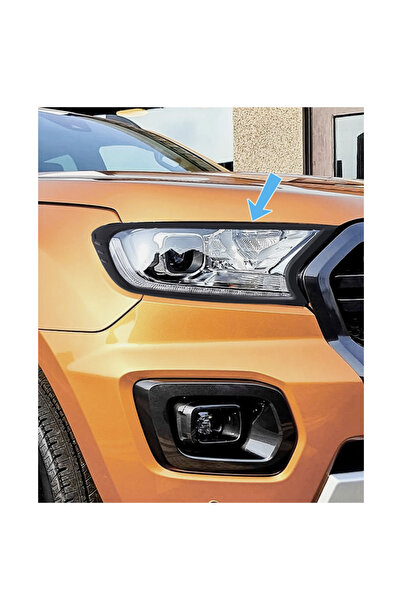 TMZ Garage Ford Ranger T7 T8 Far Koruma Çerçevesi Seti | Ön Far Çerçevesi Kap...