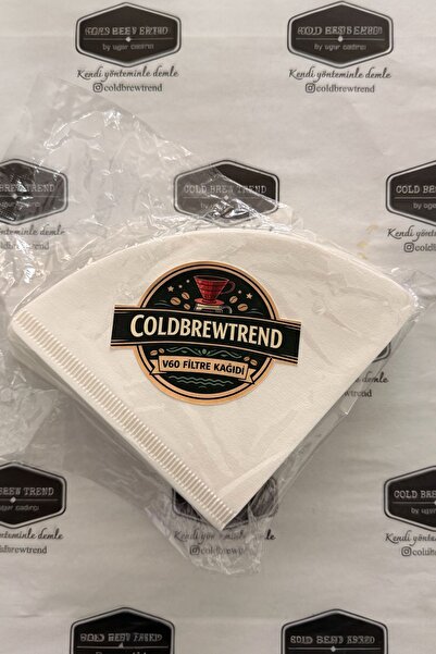 COLD BREW TREND by uğur cadırcı V60 Kahve Filtre Kağıdı 02 Numara 100 Adet - ...