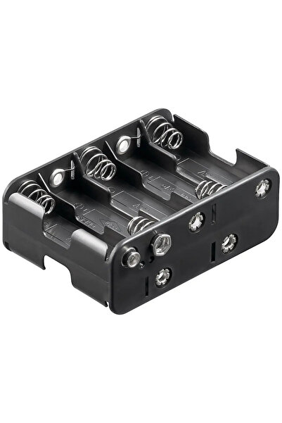 goobay Βάση για 10 μπαταρίες AA R6 με υποδοχή τύπου 9V 11469