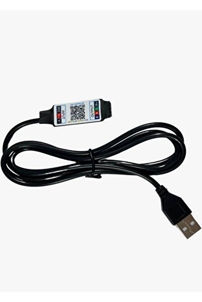 zerzembe USB girişli Bluetooth Cep Telefonundan RGB Şerit LED Kontrol Modülü ...