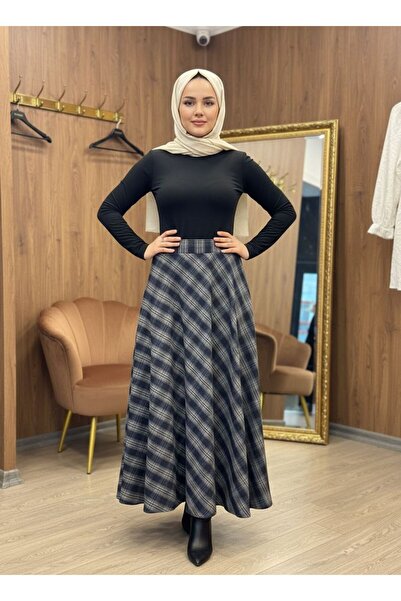 Butik Ekose Uzun Etek