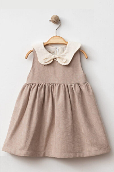 Baby Corner فستان طفلة بياقة طفل