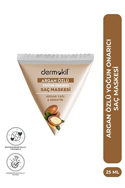 Dermokil Argan Özlü Yoğun Onarıcı Saç Maskesi 25 ml