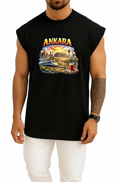 Bahriyeli Collection قصة فضفاضة أنقرة تصميم خاص للصدر مطبوع أتليت