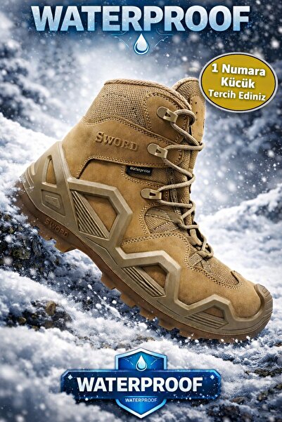 XStreet Long Snow and Water Resistant Guaranteed Tactical Boots Waterproff Me...
