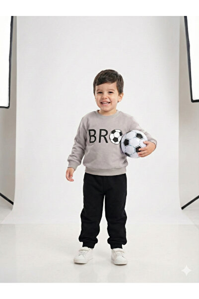 tinytrends Σετ αθλητικής φόρμας για αγόρια 100% βαμβάκι