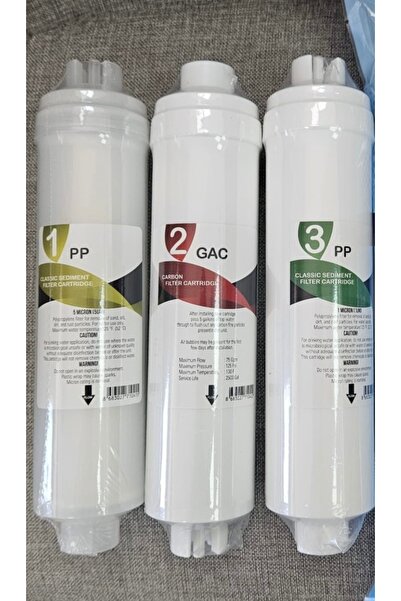 Candan 3’Lü Su Arıtma Filtresi