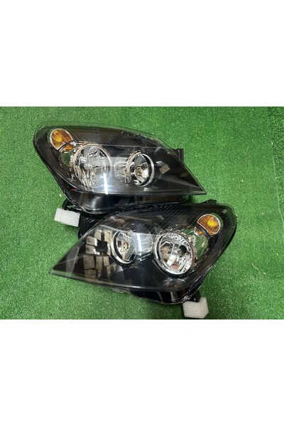 NS Nilser Auto Parts Opel Astra H Sağ Sol Füme Siyah Zemin Far 2004-2014 DEPO