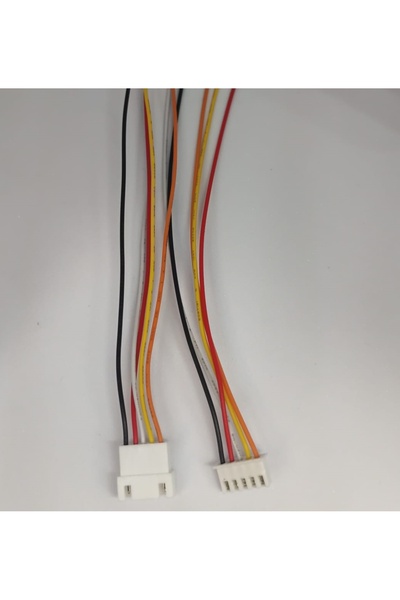 OEM Cable with 5-pin connectors, pitch 2.54 mm, female and male with wires, s...