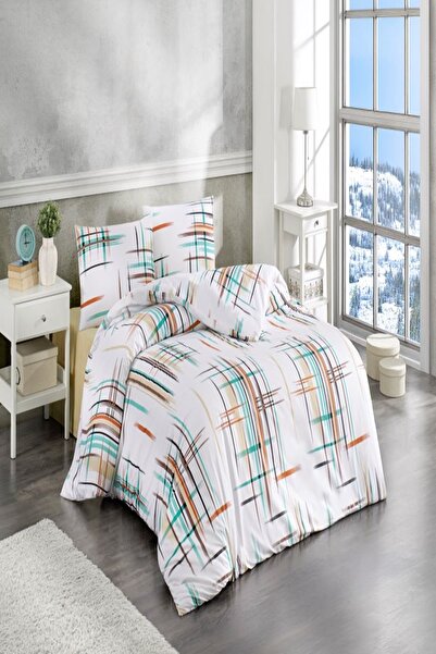 Kristal Style Green Duvet Cover Set Double Size