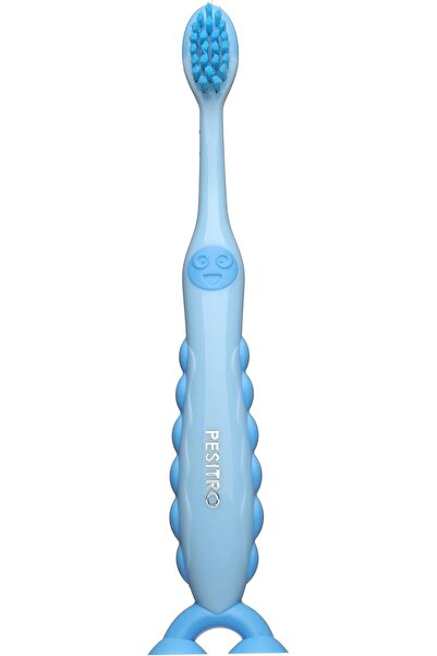 PESITRO UltraClean Smiley UltraSoft Toothbrush for Kids, Ages 3-5 Years