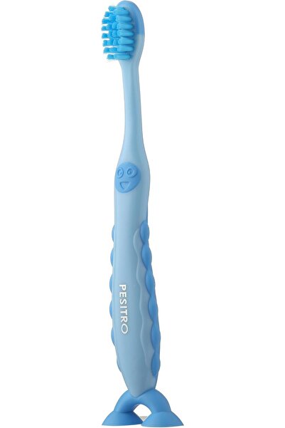 PESITRO UltraClean Smiley UltraSoft Toothbrush for Kids, Ages 3-5 Years