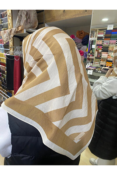 Akel Patterned Viscose Cotton Scarf 9611-11