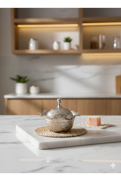 Osena MİNİ YUVARLAK LALEGÜL GÜMÜŞ