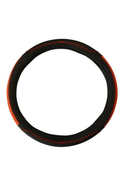 Umbrella RED ECO-LEATHER STEERING WHEEL COVER 37- 39 CM