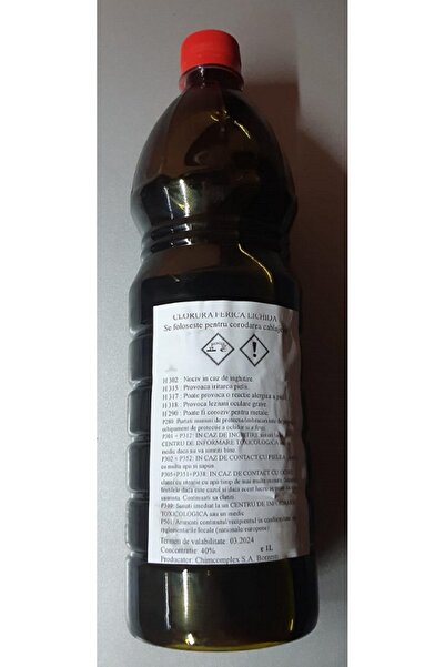 OEM Ferric chloride 1 liter 40% concentration
