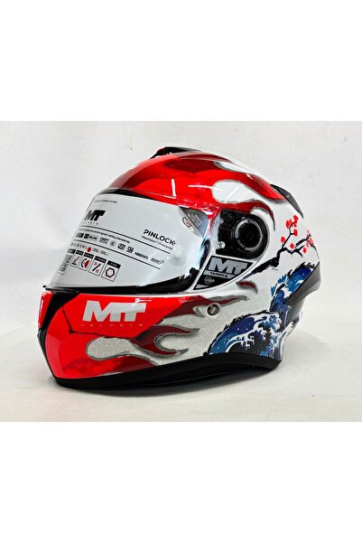 MT Targo S Yamanaka A5 Parlak Renk Şefaf Vizörlü