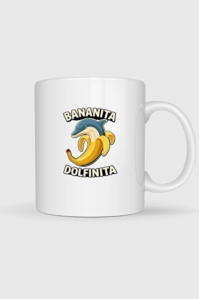 Bahriyeli Collection كوب بانانيتا دولفينيتا مطبوع
