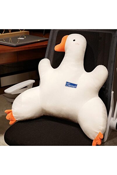 FOXMAG24 Βελούδινο μαξιλάρι καθίσματος, Χήνα, οσφυϊκή υποστήριξη