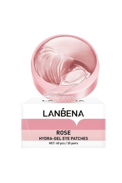 LANBENA Set of 60 Eye Masks, LANBENA, Hydra-Gel, Repair Effect with Rose Extr...