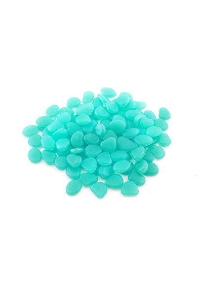 Avex Set 100 pietre decorative fluorescente, culoare Albastru, AVX-AG653A