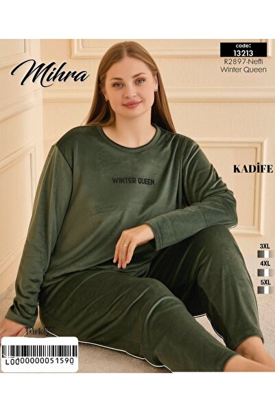 Mihra SET DE PIZAMĂ BATTAL DE CATIFEA