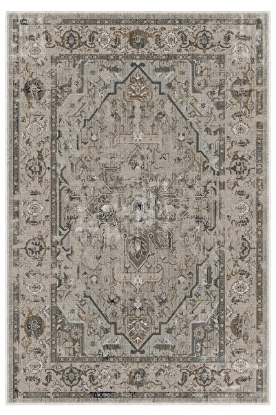 Homefesto Dekoratif Salon Halısı, Makinada Yıkanabilir, Kaymaz Taban, İnce & ...