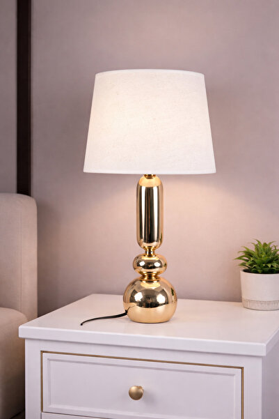 SADANHOME مصباح طاولة أنيق بإضاءة دافئة ولمسة فاخرة