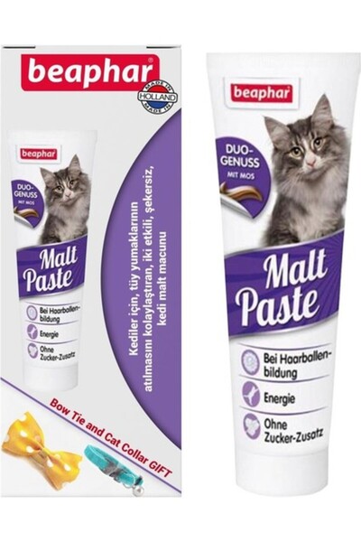 Beaphar Duo Active Tüy Yumağı Engelleyici Kedi Malt Macunu 100 gr CB1105
