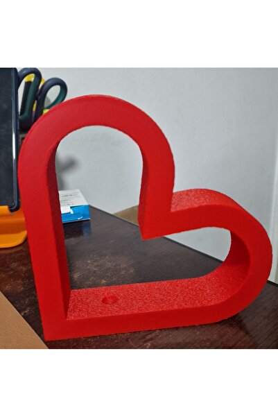 Cadouri3D Heart Vase with Test Tube – 3D printed decoration made of PLA (for ...