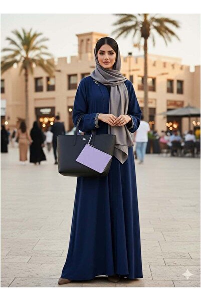 gaang Women's Double sided Two tone Large Capacity Handbag Black and Purple