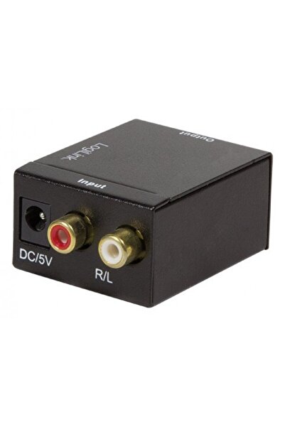 LogiLink Adaptor convertor analogic-digital Intrare 2xRCA mama - Toslink/ Coa...