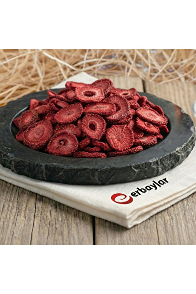 ERBAYLAR KURUYEMİŞ Erbaylar Strawberry Chips - 250 Gr