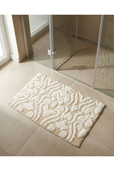 REDTAG Beige Tufted Bathmat 50×80 cm