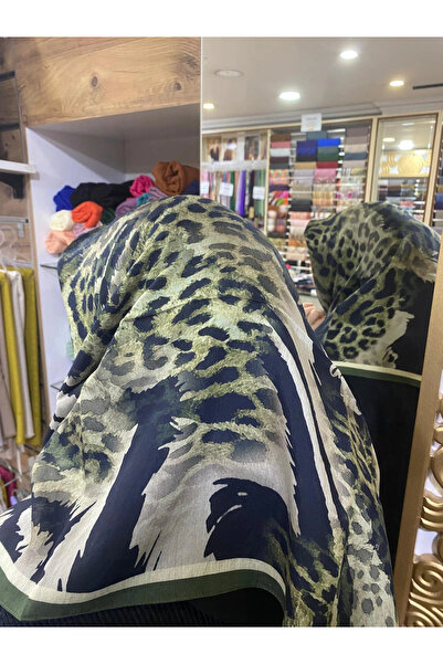 Akel Patterned Viscose Cotton Scarf 9614-03