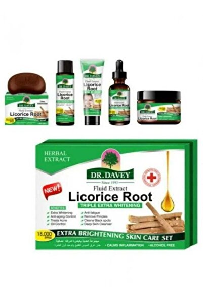 Dr. Davey Licorice Extract Skin Care Set 5 Pieces