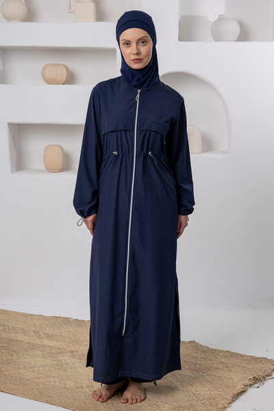 Adasea Costum de baie Hijab cu mânecă lungă Chaand 1505