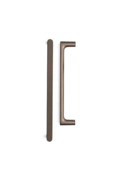 System 4732 Modern Tırtıklı Kulp Koyu Bronz Saten Renk 224 mm (iki delik arası mesafe)