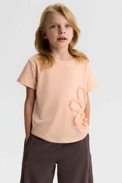 NK Fata Copil Soft tricou 4-8 Ani Somon